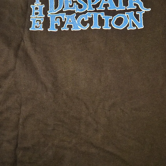 AFI Despair Faction Black Graphic T-Shirt Plus Arm Band - Picture 4 of 5